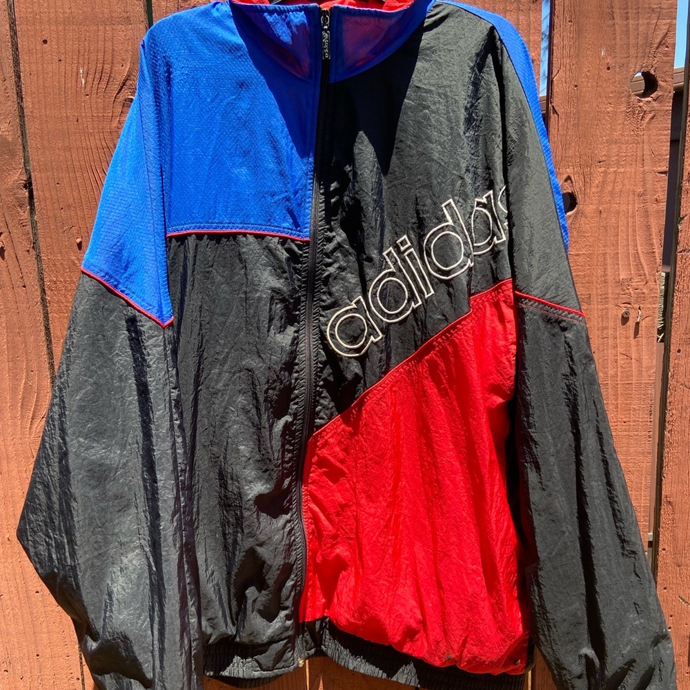 Vintage Adidas Windbreaker XL